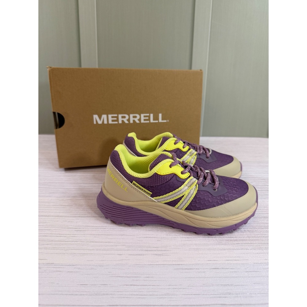Merrell Kids Size 10.5 M Supernova Purple Weather Ready Sneakers MF25EE2
